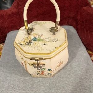 Vintage Wooden Purse
